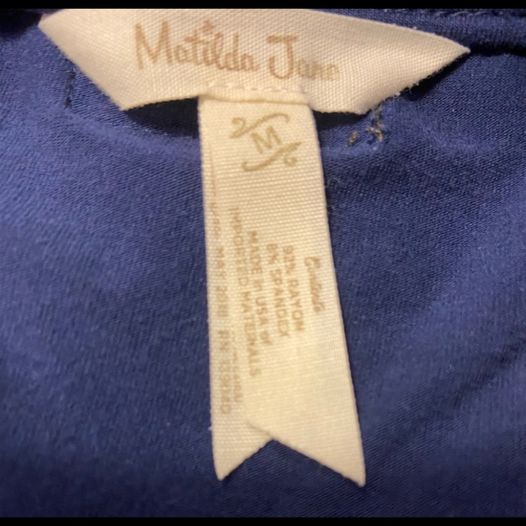 Matilda Jane Navy Blue Dress Size Medium - Picture 5 of 6